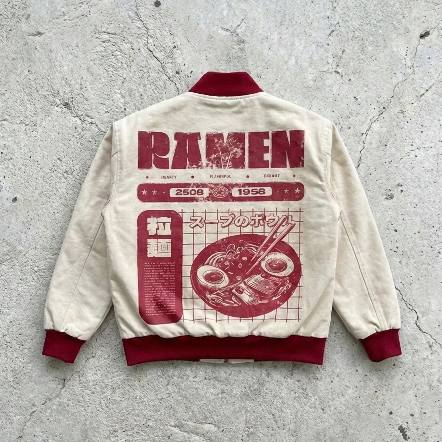YORU " Ramen " Bomber Jacket