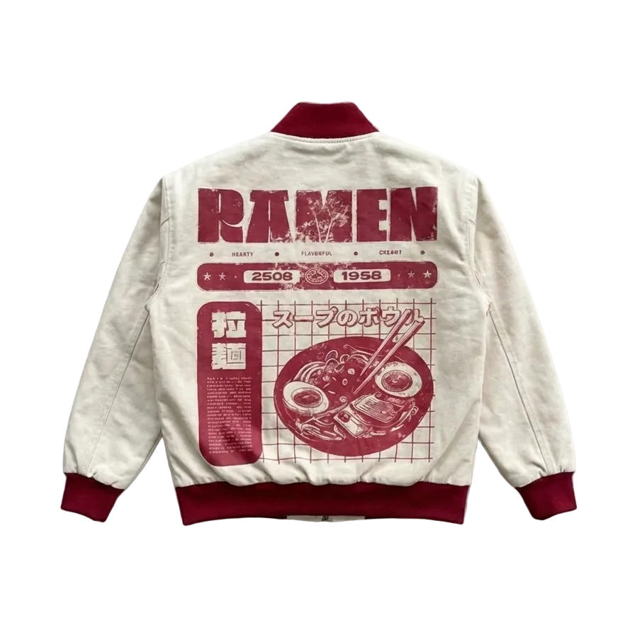 YORU " Ramen " Bomber Jacket