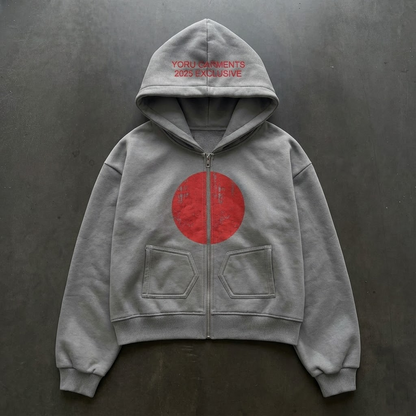 YORU "JAPAN FLAG SUN" HOODIE