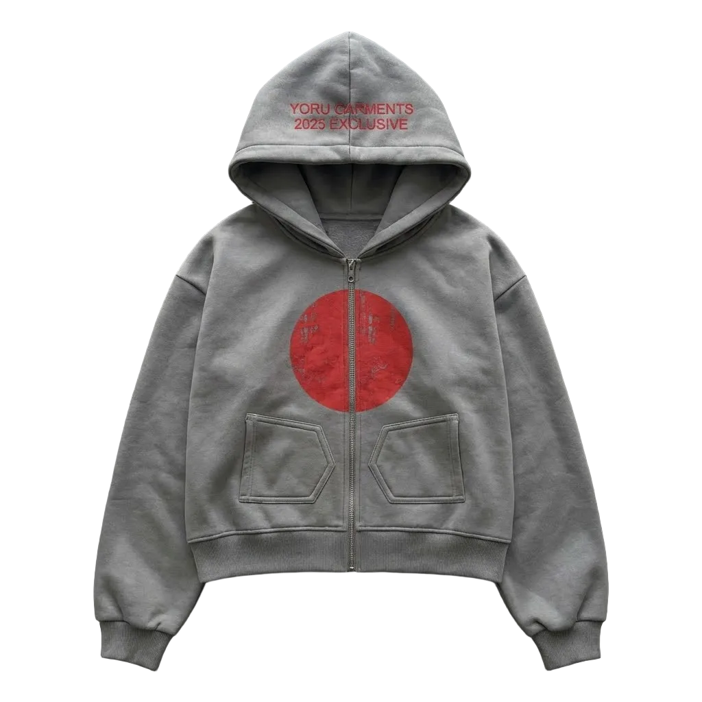 YORU "JAPAN FLAG SUN" HOODIE
